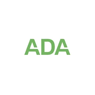 American Dental Association logo and accreditation badge